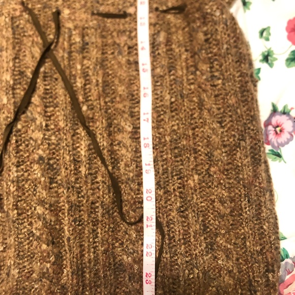 New Architect Crew Neck Waist Tie Rustic Sweater PL - Picture 9 of 11
